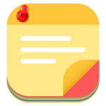 Logo of Sticky Notes android Application 